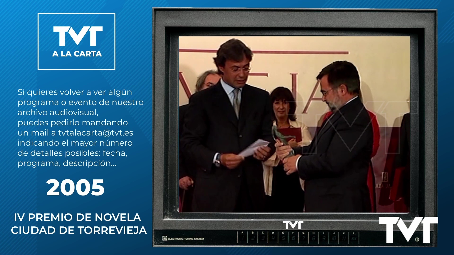 182- Premio Novela 2005